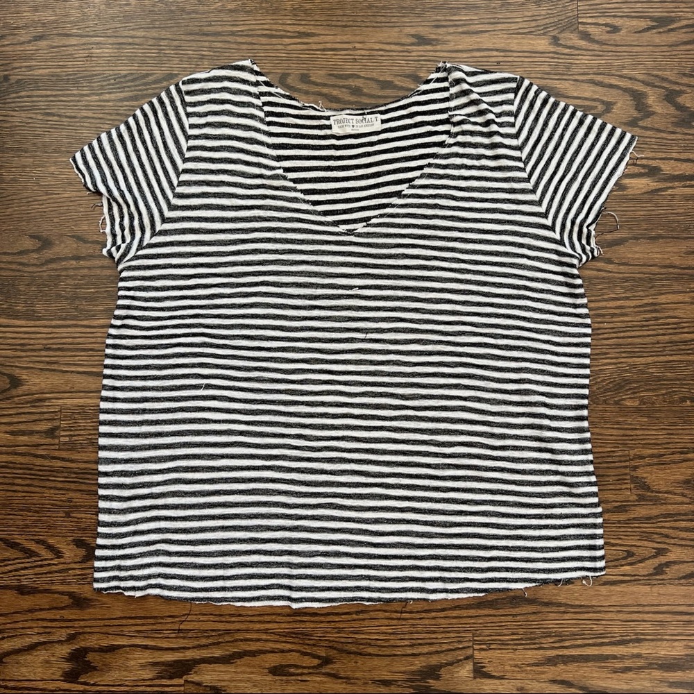 striped tee